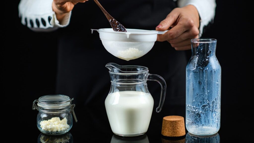 Làm sữa chua kefir từ kefir tươi (2) - BOH Kefir