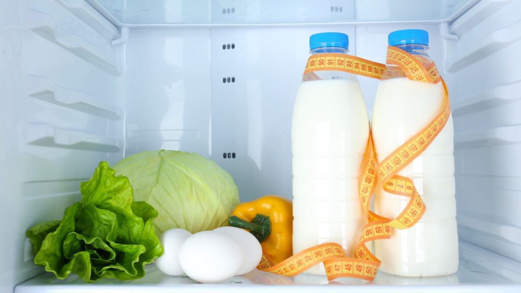 Sữa chua kefir bảo quản trong tủ lạnh