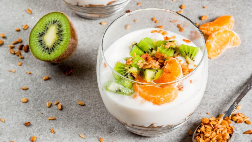 Sữa chua kefir cam kiwi - BOH Kefir