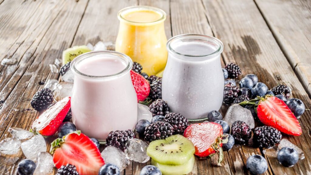 Sữa chua kefir vị trái cây tươi (2) - BOH Kefir