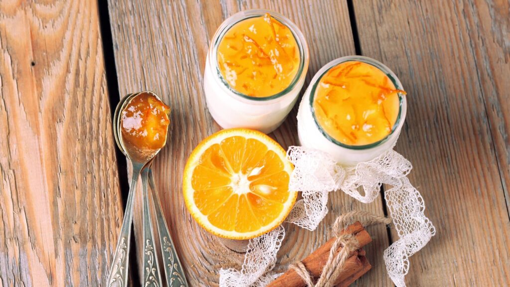 Sữa chua kefir với mứt cam - BOH Kefir