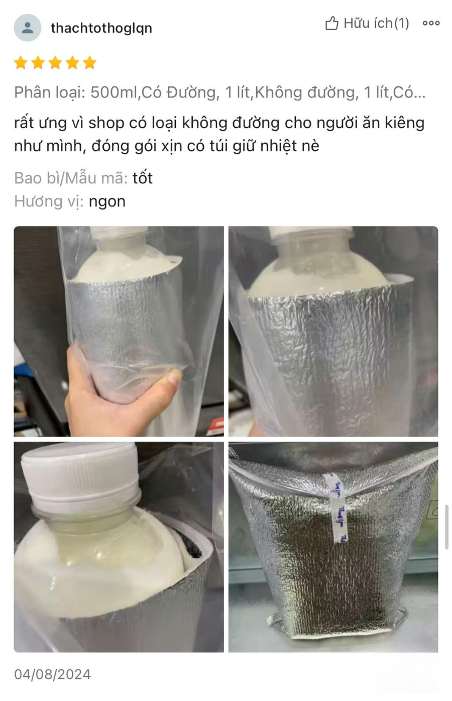 Feedback khách hàng Sữa chua Kefir Boh (13) - BOH Kefir