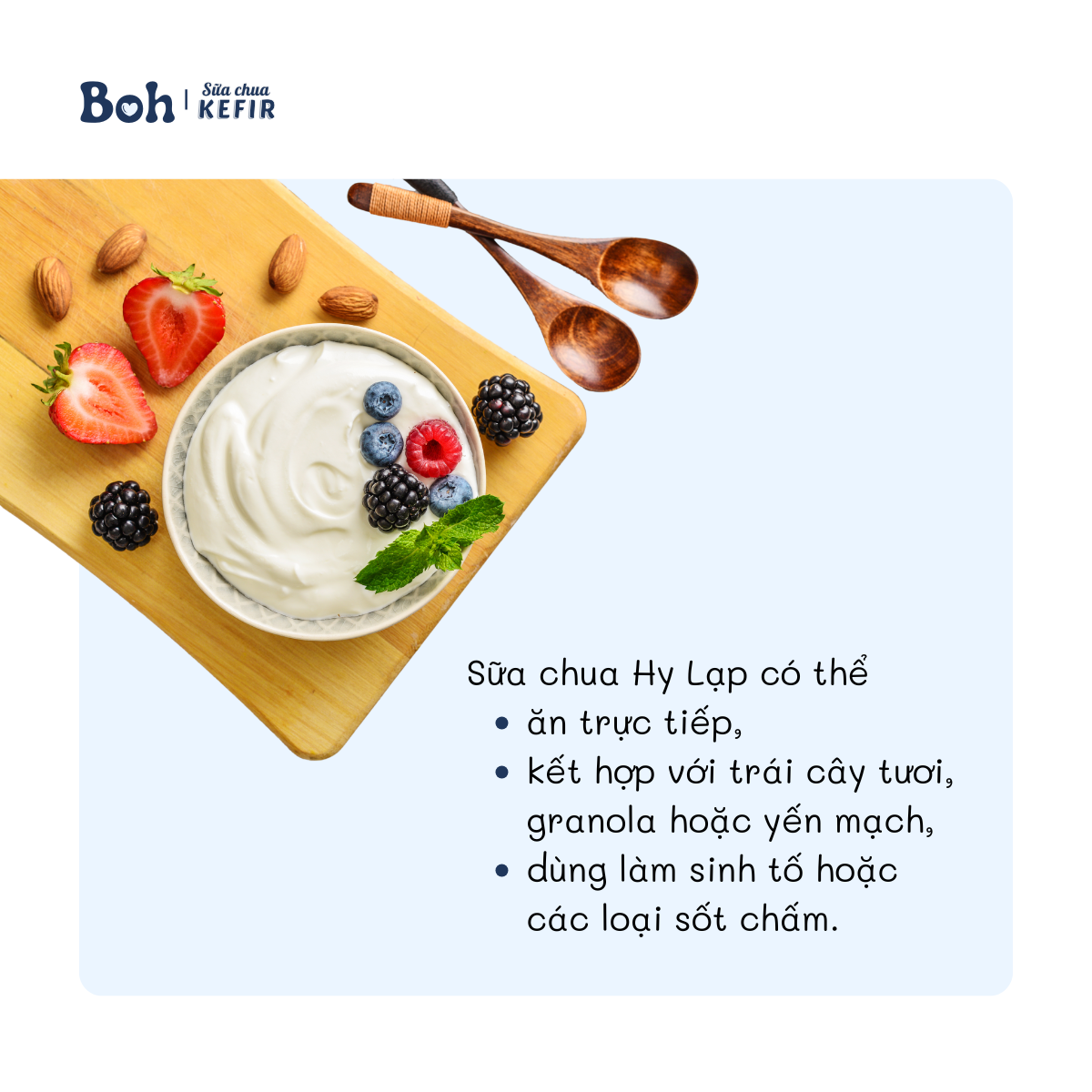 Sữa chua Hy Lạp Kefir - Boh (7) - BOH Kefir